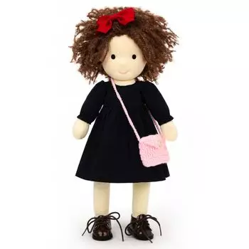 BlissfulPixie Waldorf Doll Handmade Doll Ignacy Soft Girl Cute Plush Toy Perfect Doll for Kids - 12