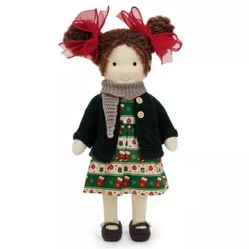 BlissfulPixie Waldorf Doll Handmade Doll Waldorf Doll Riley 30 см Мягкая Милая Плюшевая Игрушка Идеальная Кукла для Детей -