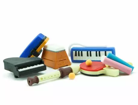 Blister pack funny eraser school 2