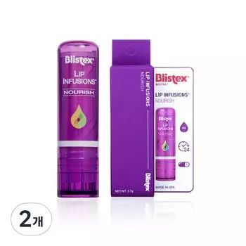 Blistex Infusion Nourish Lip Balm, 3.7g, 2 units
