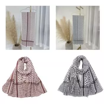 Ближневосточный женский платок арабский шарф дышащие тюрбаны многоцелевой платок для езды на велосипеде пылезащитный платок A