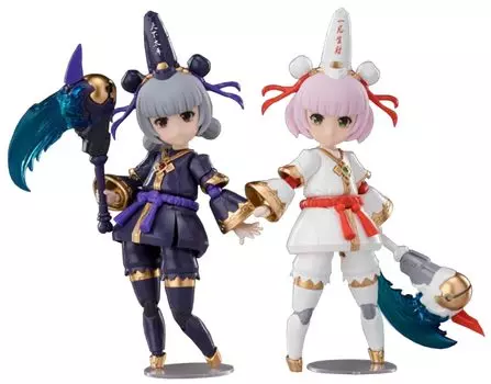 Близнецы подземного мира Бланка Нуар В комплект входит карта с новым написанным персонажем. Масштаб: Высота 130 мм. Пластиковая модель Platts/MONO E-model и масштаб примерно 1/12.