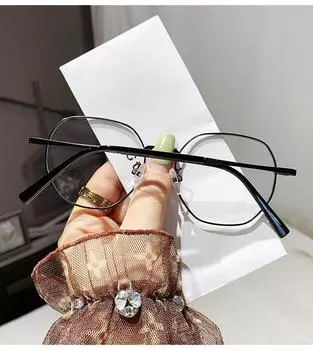 Близорукие очки для женщин без макияжа и рецепта, оправы для очков в студенческом стиле, в том же стиле, что и интернет-знаменитости -50
