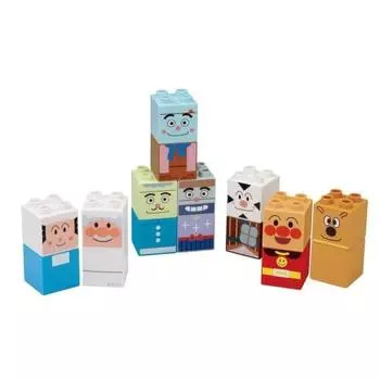 BlockLabo Block Lab Anpanman Anpanman and Friends Block Set