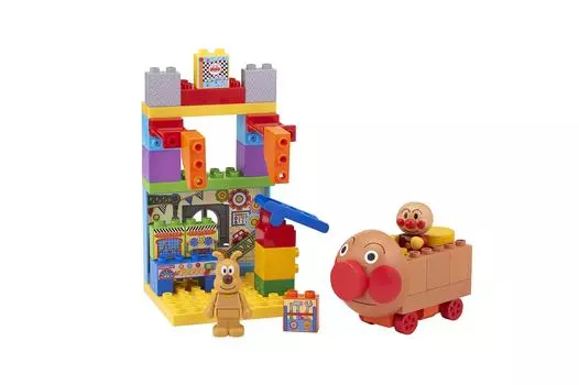 BlockLabo Block Lab Anpanman Давайте сделаем это Anpanman Go и Henshin Набор блоков для машин