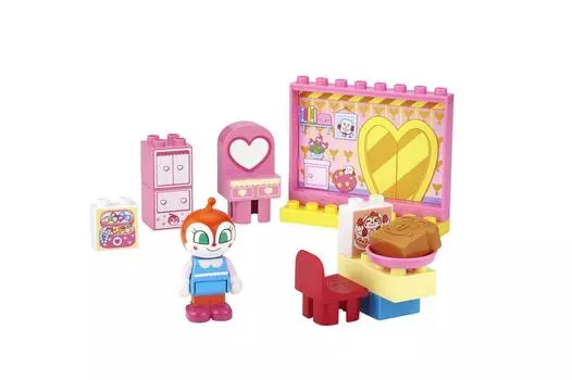 BlockLabo Block Lab Anpanman Милая комната Докин-чана