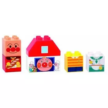 BlockLabo Block Lab Anpanman Первый набор блоков Хлеб Кодзё и Anpanman