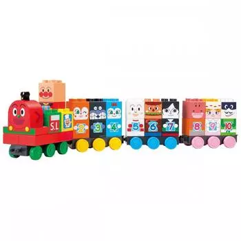 BlockLabo Block Lab Anpanman SL Man и набор блоков Suuji 1 2 3