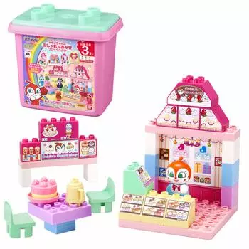 BlockLabo Block Lab Anpanman стильный демонстрационный блок-ведро 3 года и Dokin-chan (целевой возраст старше)