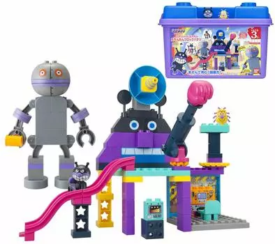 Blocklabo Blocklabo Anpanman Сделайте также серию блочных ведер Baikin Jo Dadandan [BANDAI]!