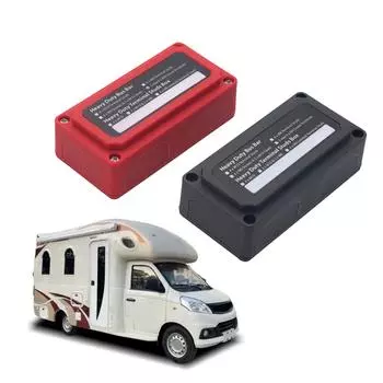 Блок батарей модульной конструкции для автомобиля, лодки, яхты, водонепроницаемый, простой в установке, подходит для транспортных средств 48 В. чёрный
