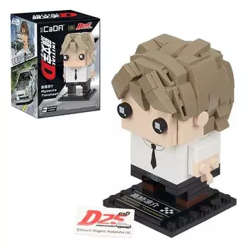 Блок CaDA x Initial D 25th Anniversary Goods Аниме Initial D Ryosuke Takahashi Mascot Block