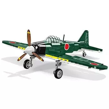 Блок COBI Японский армейский истребитель Zero Fighter A6M2 совместим с lego масштаб 1/48 166 деталей #5861[СДЕЛАНО В ЕС]