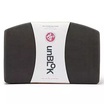 Блок для йоги Manduka, легкий, не блокирующий, из переработанной пены, для помощи в позах, устойчивый, высокой плотности, реквизит для йоги, тренировки по пилатесу