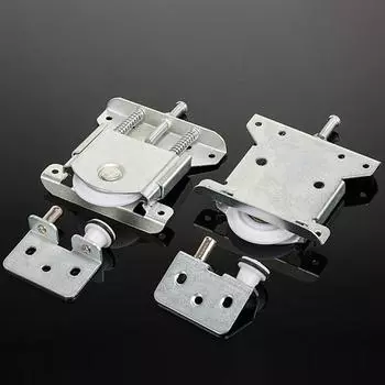 Блок для шкафа с демпфирующим буфером Колесо для раздвижной двери Блок для шкафа Слот для полки Аксессуары Мебельная фурнитура Блок для шкафа