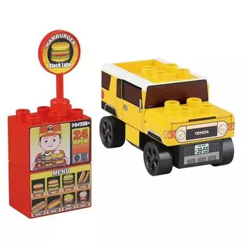 Блок-лаборатория BlockLabo для автомобиля Toyota FJ Cruiser Block Set