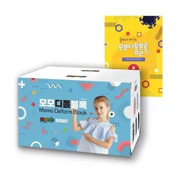 Блок пеноматериала Momodi 8 мм Deluxe 6680 шт + Книга выкроек ver1