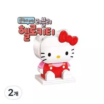 Блок персонажей Sanrio Lovely Hello Kitty, 2 шт., популярный персонаж в Корее