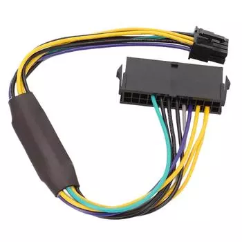 Блок питания ATX 24Pin - 8Pin, шнур питания длиной 30 см, электрический шнур 18AWG, поддержка 1000 Вт для DELL Optiplex 3020 7020 9020 8-контактный spain