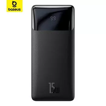 Блок питания Baseus Bipow с цифровым дисплеем 10000 мАч 15 Вт