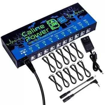 Блок питания для гитарной педали Caline Pedal Board Power 10 для педали эффектов CP-207 9 В/12 В