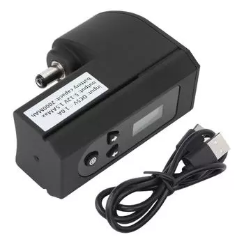 Блок питания для татуировки Bend, беспроводной блок питания для татуировки, ЖК-дисплей, аккумулятор для татуировки, DC 5.5mm DC