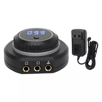 Блок питания для татуировок с подсветкой, цифровым дисплеем и двумя выходами, профессиональный блок питания для тату-машинок