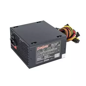 Блок питания Exegate 400npx atx ПК 12 см Вентилятор 24-контактный 4-контактный Pcie 3xsata 2xide FDD Черный Кабель 220 В в комплекте