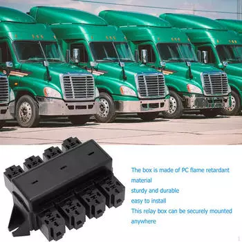 Блок предохранителей, 20 слотов, прочный аксессуар для лодок, морских грузовиков Style A