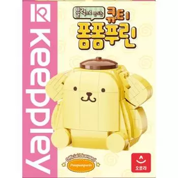 Блок Sanrio Character Cutie Pom Pom Purin, смешанный цвет