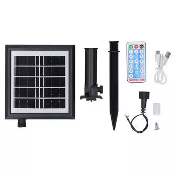 Блок управления солнечной гирляндой 4 Яркость 8 Режим мигания IP65 Панель управления светодиодной гирляндой 4,5 В