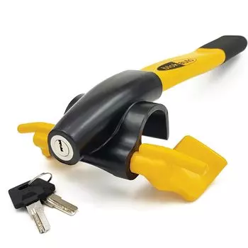 BLOKAUTO 9595 Автомобильный замок рулевого колеса Автоматическое противоугонное устройство Дополнительная регулировочная накладка