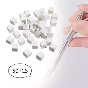 Блоки для ногтей, губки, пилки для полировки, шлифовка, салон, мягкие пилки-губки White