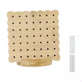 Блокировочная доска для вязания крючком и булавки для начинающих Подарки для вязания 10cmx10cm