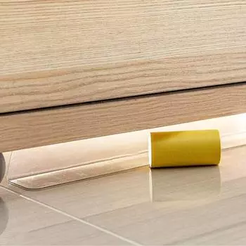 Блокировщик под диван, прозрачные водонепроницаемые блокираторы для игрушек из ПВХ, дно кровати для защиты бампера, мебельная перегородка для домашних животных 28CM*6CM*3CM