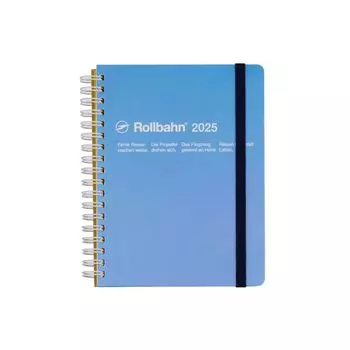 Блокнот 2025 октябрь Rollbahn Diary Metallic L Расписание Книга Ежемесячно [Издание Delfonics/Начало 2024] (поляризовать)