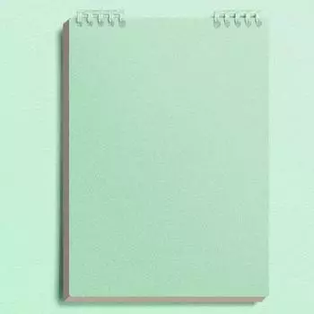 Блокнот А5 60 листов Толстый Блокнот на спирали Блокноты на разъемных кольцах с линованными страницами для студентов Школа Офис Канцелярские принадлежности A5-60sheets светло-зеленый