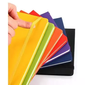 Блокнот А6 Блокнот на ремне Тетрадь Дневник Разлинованная книга Твердый переплет 9.5*14cm