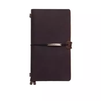 Блокнот для путешественника, винтажный рукописный блокнот, бизнес-блокнот премиум-класса 10*13cm коричневый