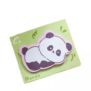 Блокнот для заметок Животные Липкие заметки Ведение журнала Планировщик Бумага для заметок Заметка Блокнот Студенские канцелярские товары Panda