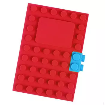 Блокнот формата А6, креативный дизайн, интересный, уникальный, удобный для переноски, многоразовый красный