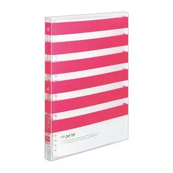 Блокнот KOKUYO Binder Repete Slim Type 26 отверстий B5 Vertical 15 внутренних листов Pink F-VKB101P