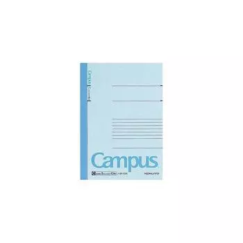 Блокнот KOKUYO Campus C в линейку, тонкий, горизонтальный, в линейку, B6, 4 линейки, ширина 5 мм, 40 листов, комплект из 10 шт. Нет. No-211CN [Книги оптом]