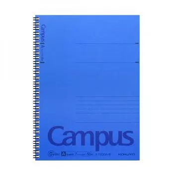 Блокнот Kokuyo CAmpus Twin Ring A 6 Semi B5 50 листов t200A B синий