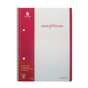 Блокнот Kokuyo Filler 5 мм Формат A5 40 листов Номер 5sn