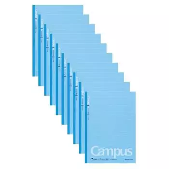 Блокнот Kokuyo Kokuyo Блокнот для кампуса с точками B5 Ablue 30 листов 10 томов набор No 3cat Bx10