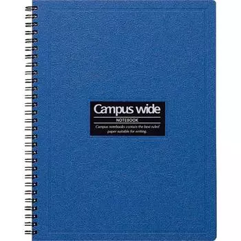 Блокнот KOKUYO Note Ring Campus Wide B5 70 листов синего цвета в линейку А S-T30A-B синий