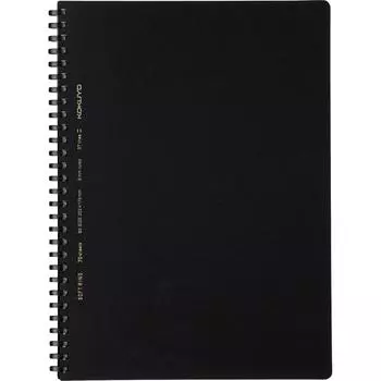 Блокнот Kokuyo Note с мягким кольцом для бизнеса 70 листов полу B5 B черный sv407B D