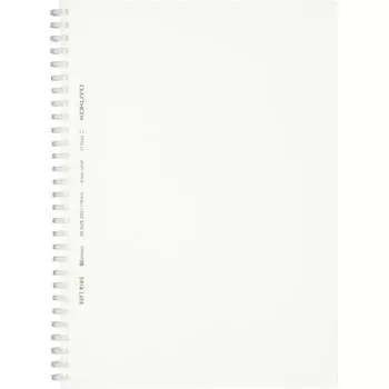 Блокнот Kokuyo NoTe Soft Ring, прозрачный, 80 листов, полупрозрачный, B5 B5 bClear SV508B T