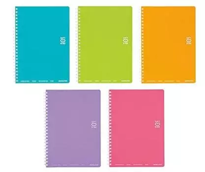 Блокнот KOKUYO с мягким кольцом, пунктирная линейка, A5 S-SV331BT, 2 новых цвета, набор из 5 книг